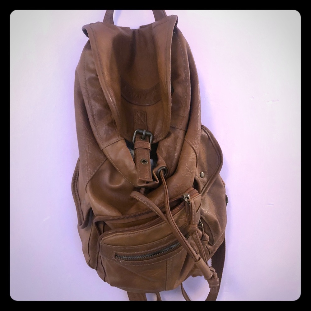 American eagle brown backpack